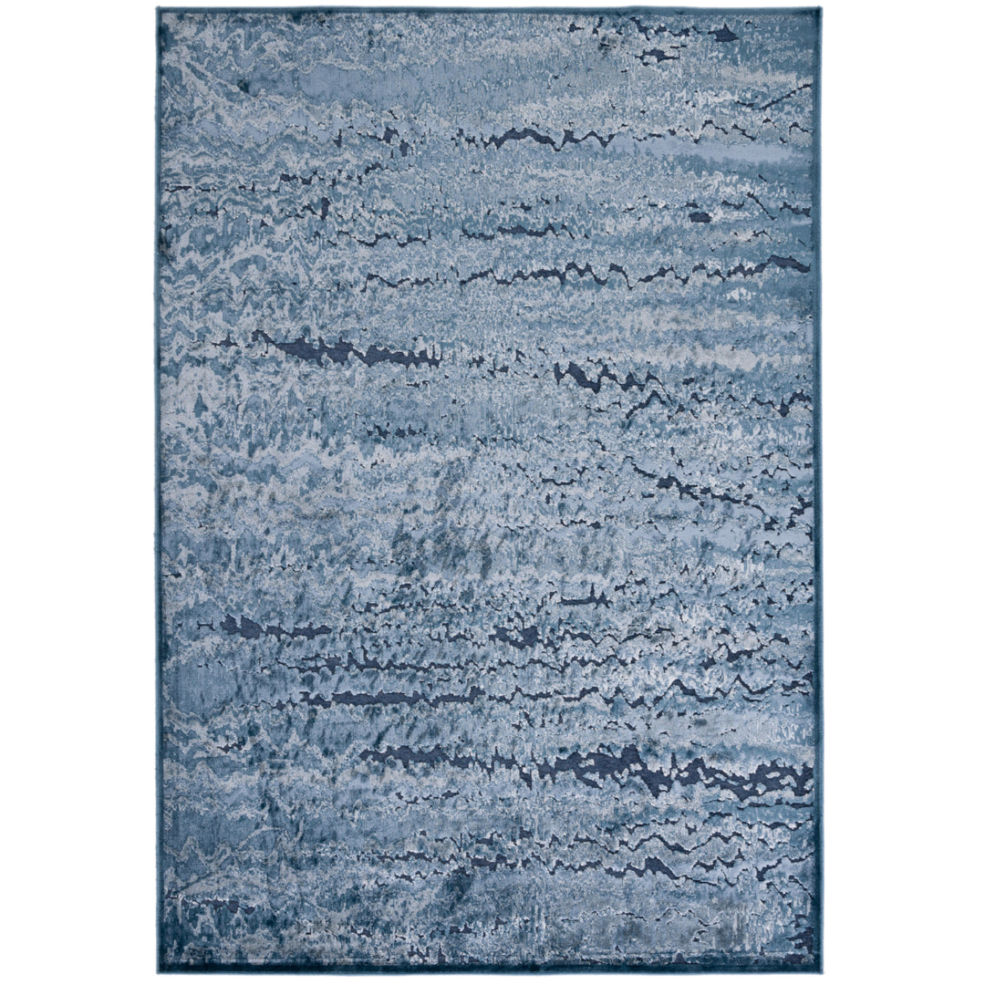 SAFAVIEH Paradise Collection PAR885-7330 Blue / Black Rug Image 2