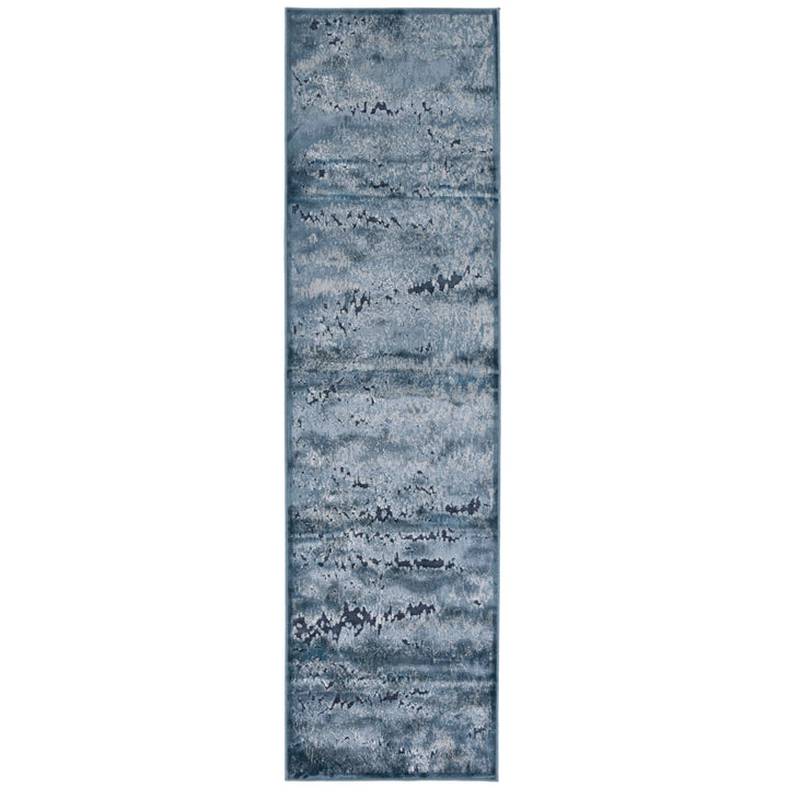 SAFAVIEH Paradise Collection PAR885-7330 Blue / Black Rug Image 4