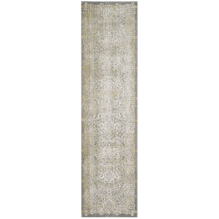 SAFAVIEH Passion Collection PAS404D Grey / Green Rug Image 3