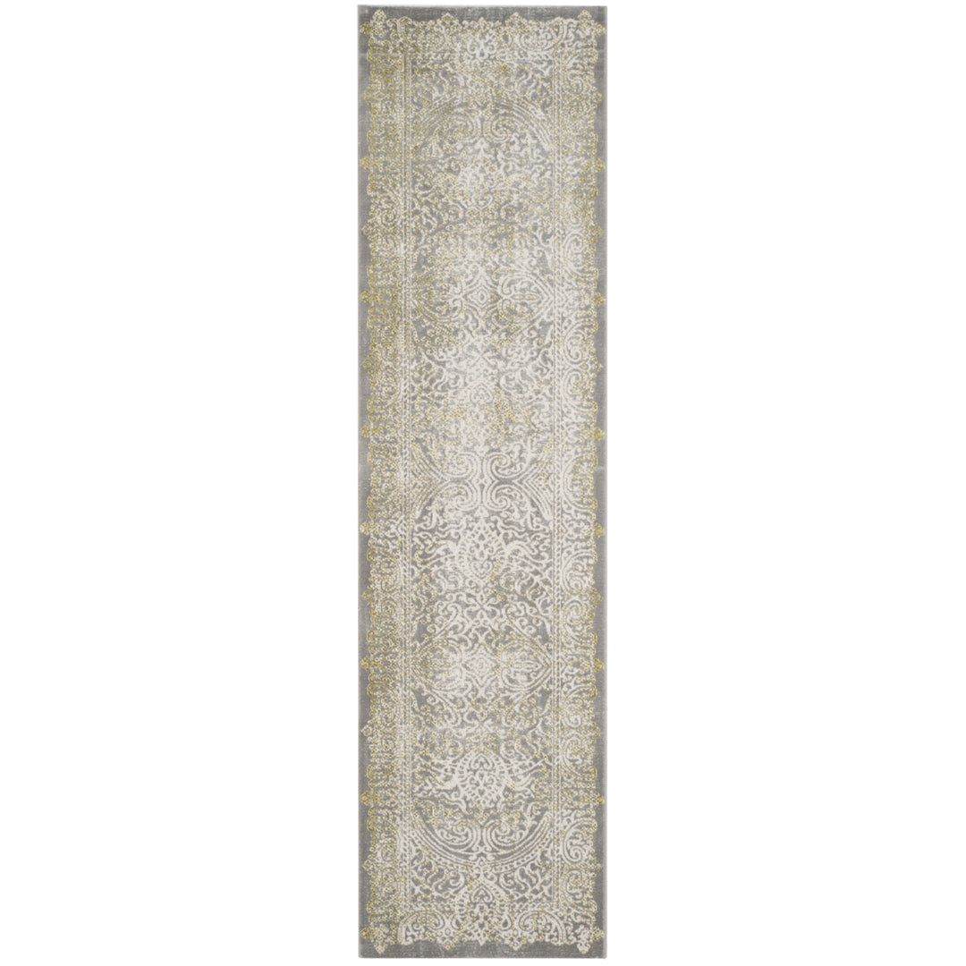 SAFAVIEH Passion Collection PAS404D Grey / Green Rug Image 1