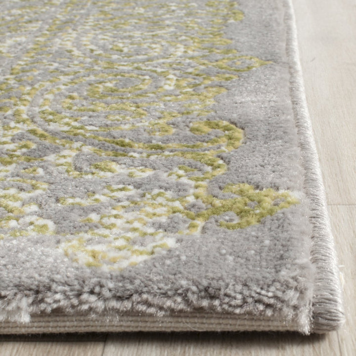 SAFAVIEH Passion Collection PAS404D Grey / Green Rug Image 4