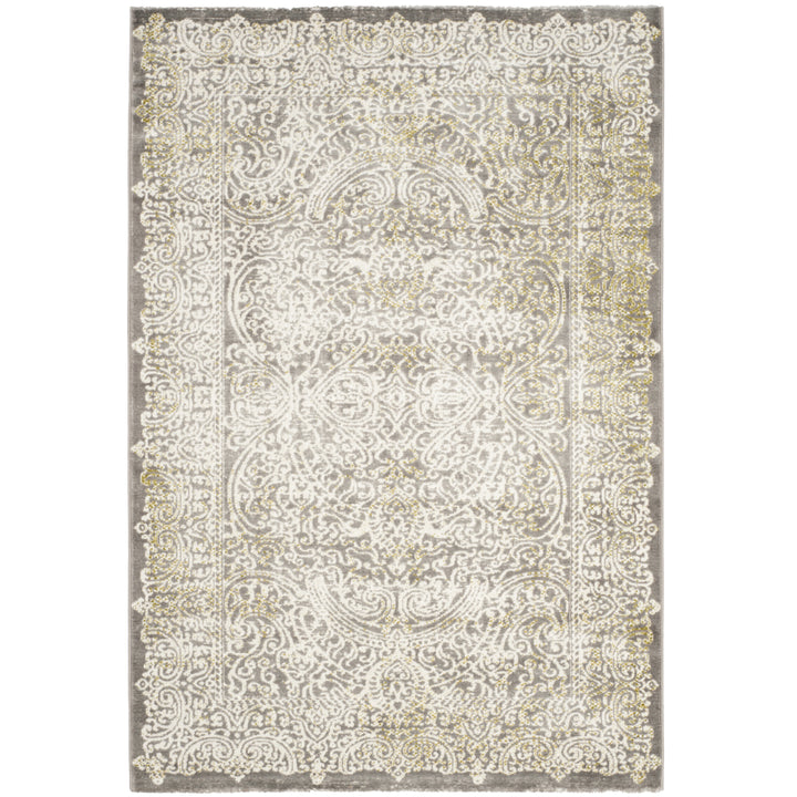SAFAVIEH Passion Collection PAS404D Grey / Green Rug Image 7