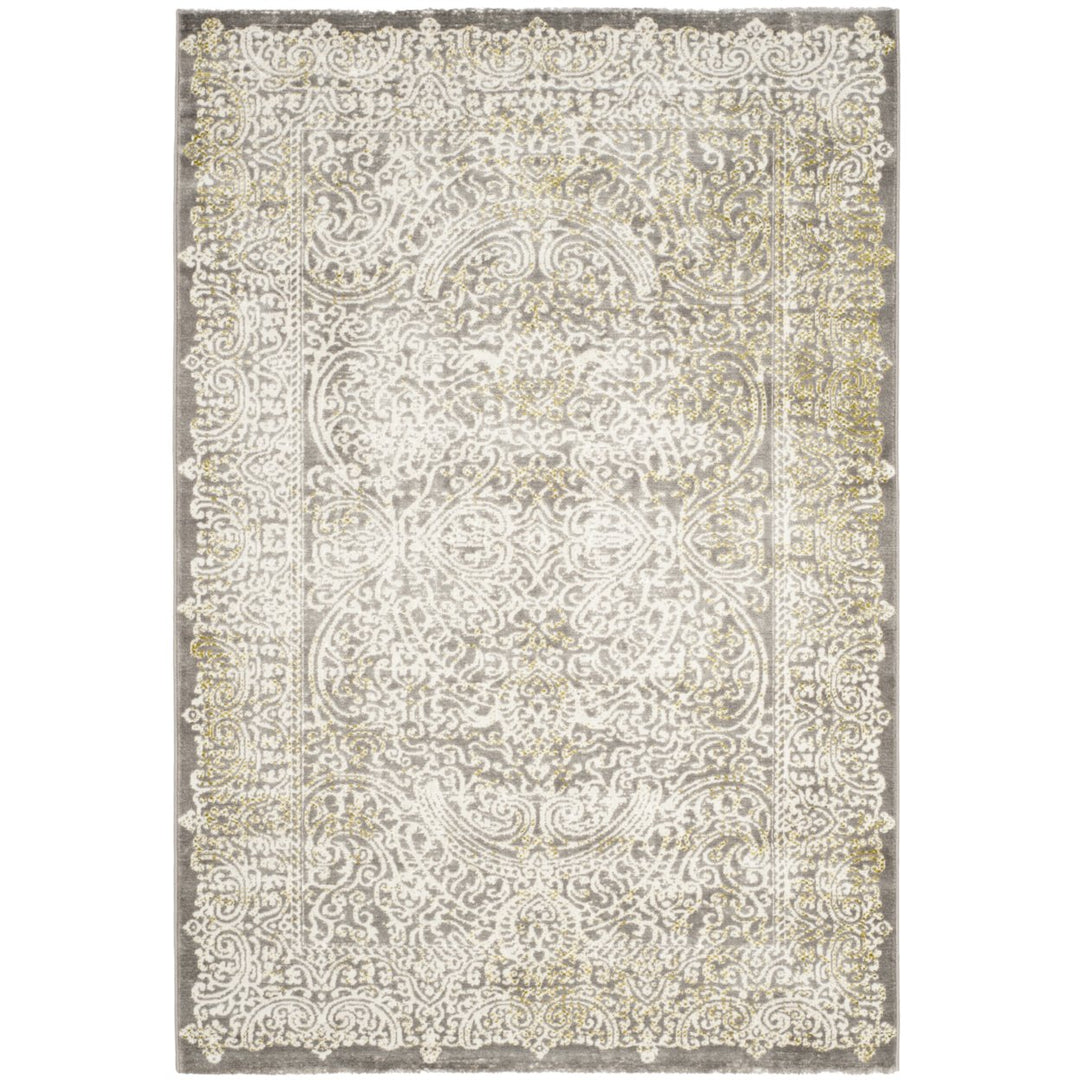 SAFAVIEH Passion Collection PAS404D Grey / Green Rug Image 1