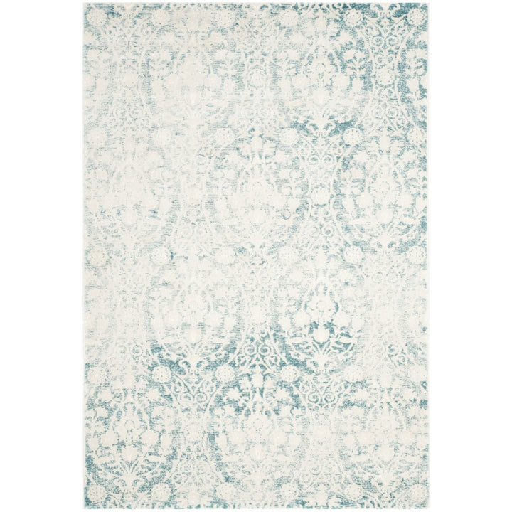 SAFAVIEH Passion Collection PAS403B Turquoise / Ivory Rug Image 1