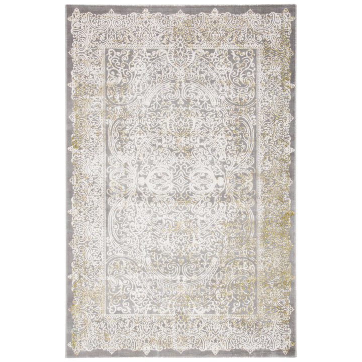 SAFAVIEH Passion Collection PAS404D Grey / Green Rug Image 8