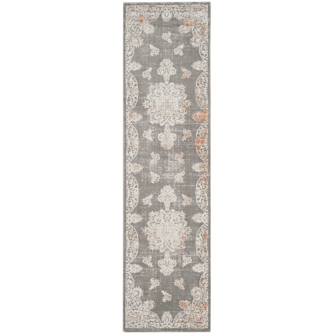 SAFAVIEH Passion Collection PAS406F Grey / Ivory Rug Image 3