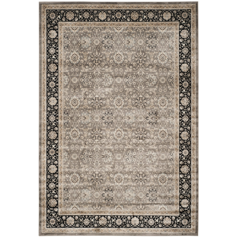 SAFAVIEH Persian Garden PEG608P Grey / Black Rug Image 1