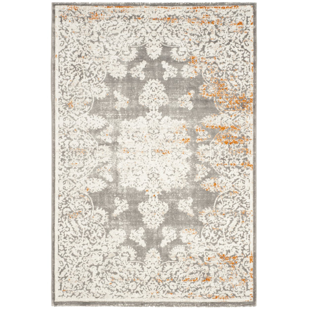 SAFAVIEH Passion Collection PAS406F Grey / Ivory Rug Image 5