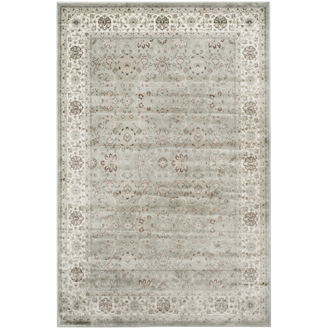 SAFAVIEH Persian Garden PEG608Q Silver / Cream Rug Image 1