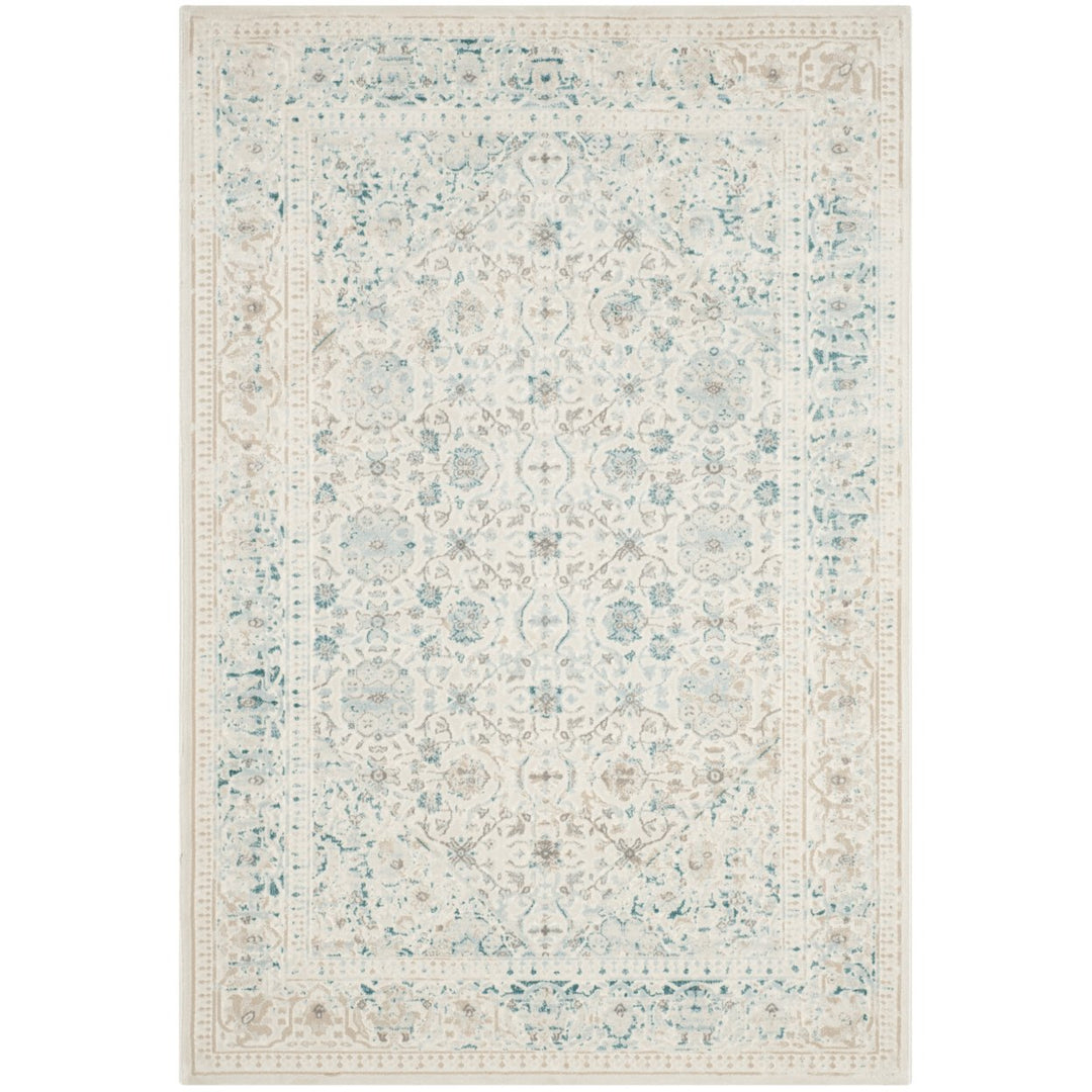 SAFAVIEH Passion Collection PAS405B Turquoise / Ivory Rug Image 10