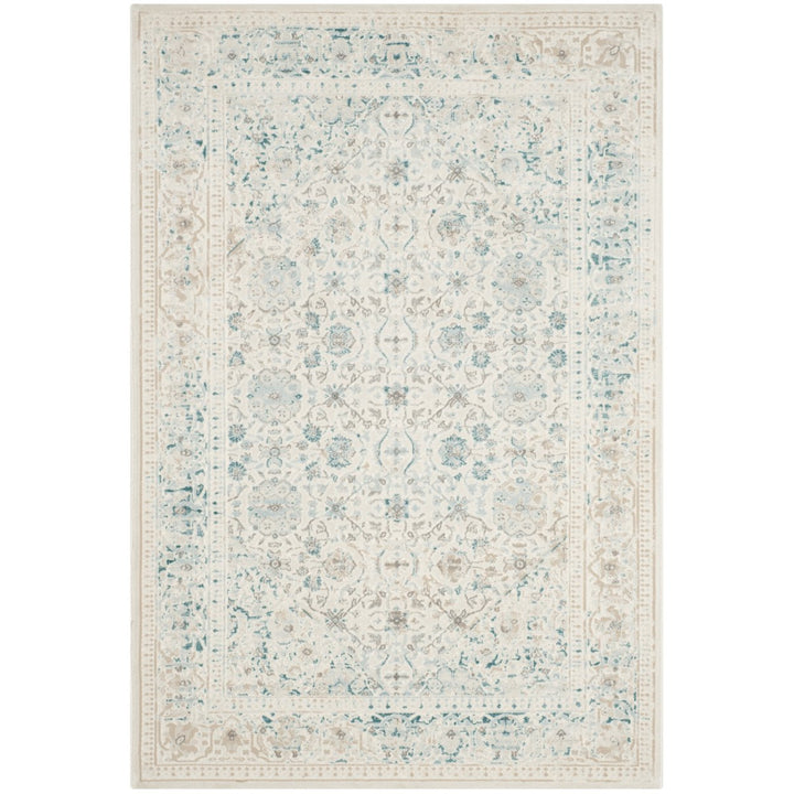 SAFAVIEH Passion Collection PAS405B Turquoise / Ivory Rug Image 10