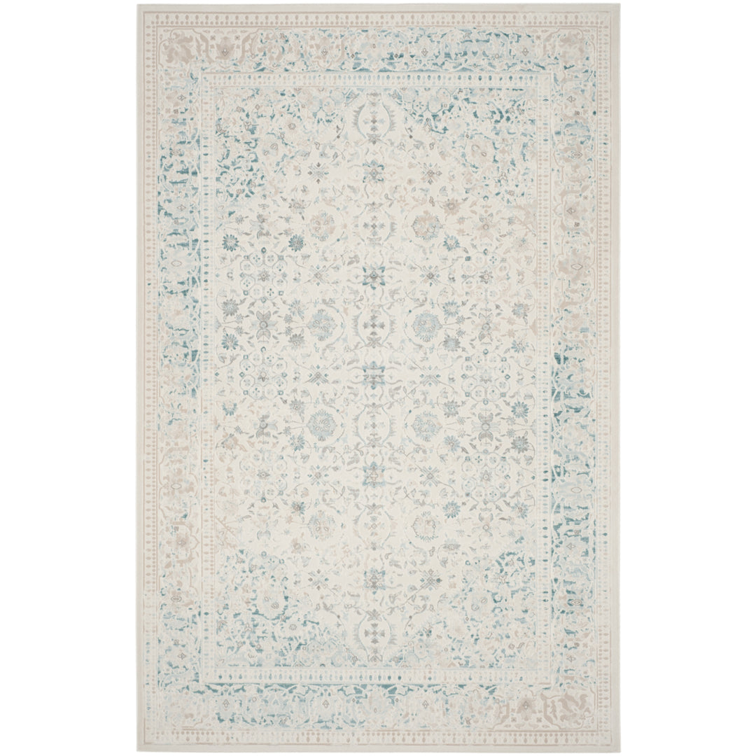 SAFAVIEH Passion Collection PAS405B Turquoise / Ivory Rug Image 11