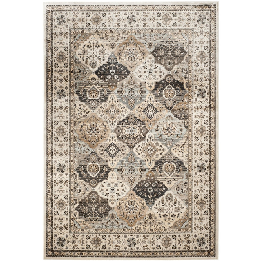 SAFAVIEH Persian Garden PEG609M Multi / Ivory Rug Image 1