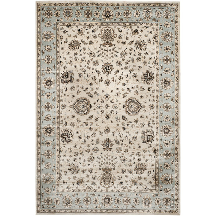 SAFAVIEH Persian Garden PEG610K Ivory / Lt Blue Rug Image 1