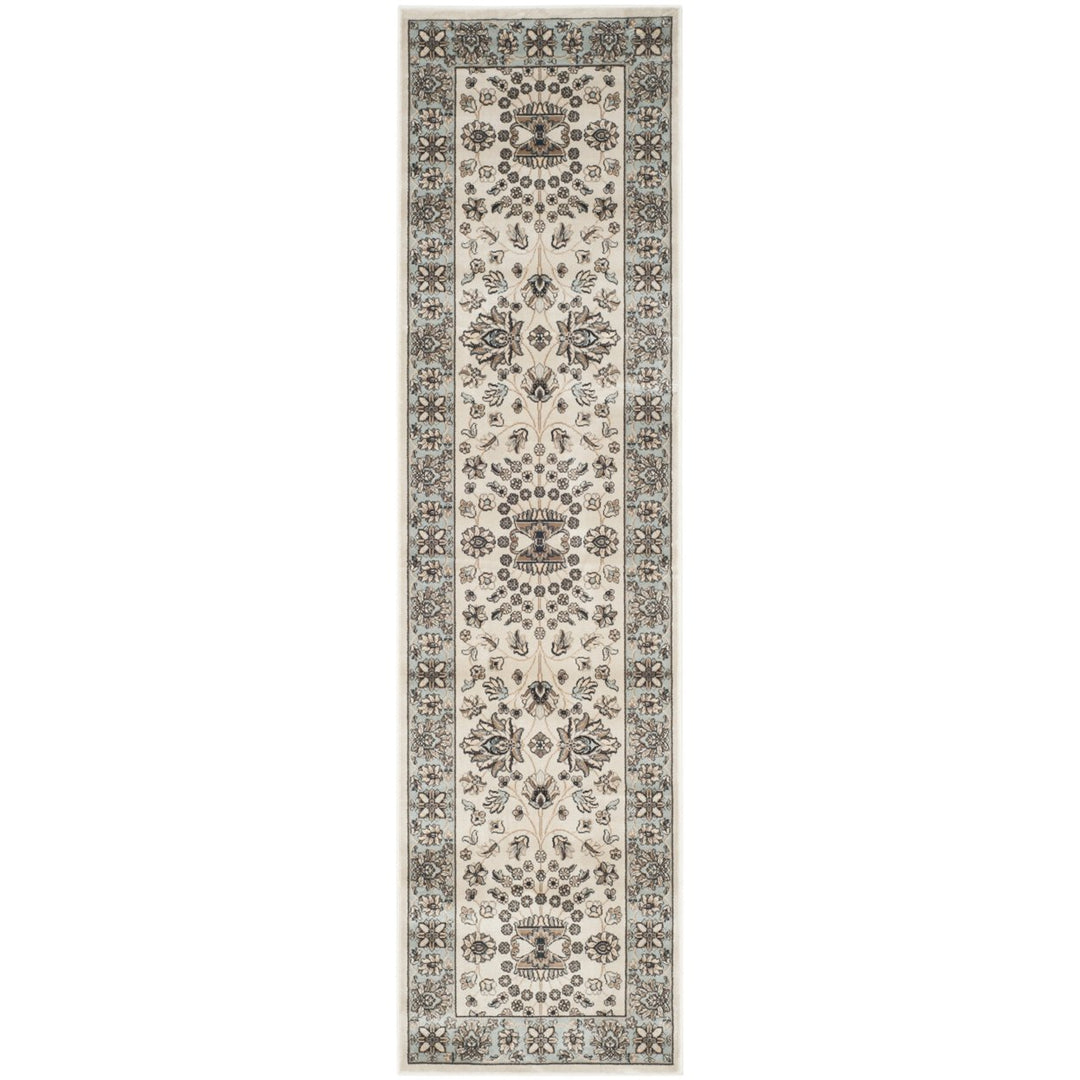 SAFAVIEH Persian Garden PEG610K Ivory / Lt Blue Rug Image 3