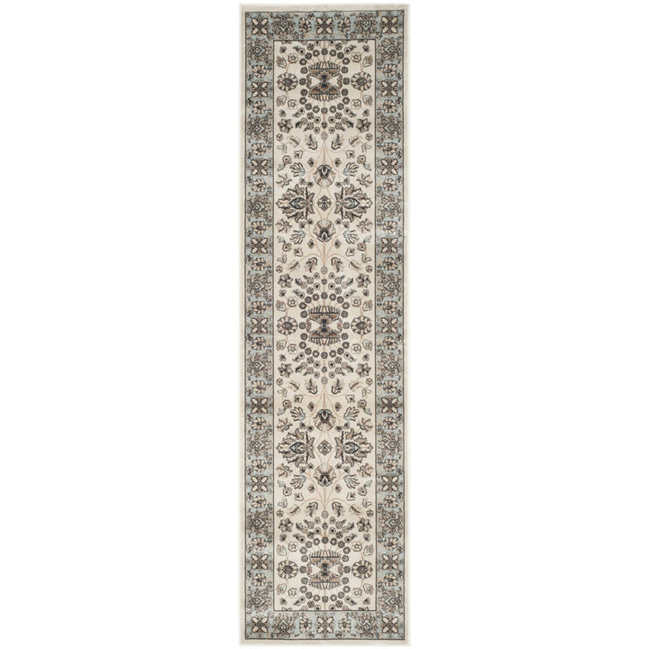 SAFAVIEH Persian Garden PEG610K Ivory / Lt Blue Rug Image 3