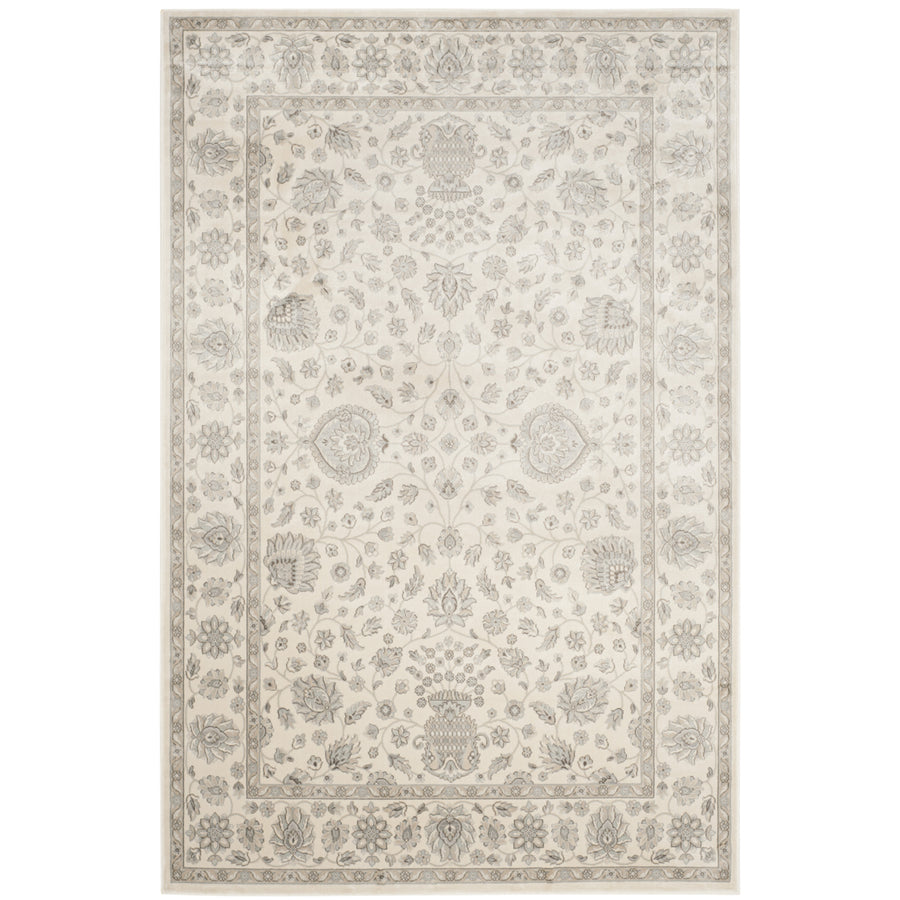 SAFAVIEH Persian Garden PEG610Q Silver / Cream Rug Image 1