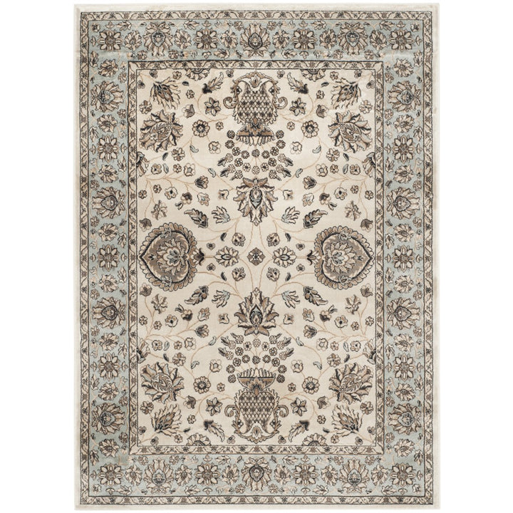 SAFAVIEH Persian Garden PEG610K Ivory / Lt Blue Rug Image 5