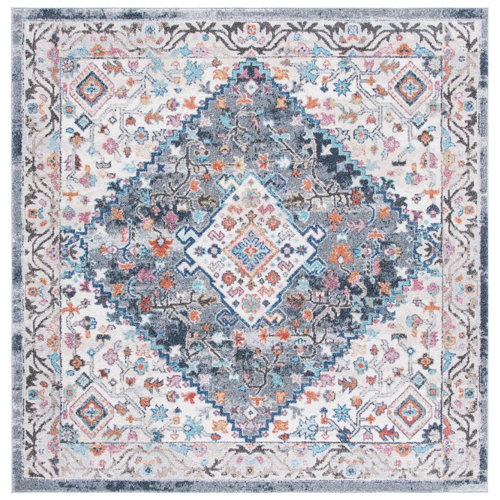 SAFAVIEH Phoenix Collection PHX279A Ivory / Grey Rug Image 9