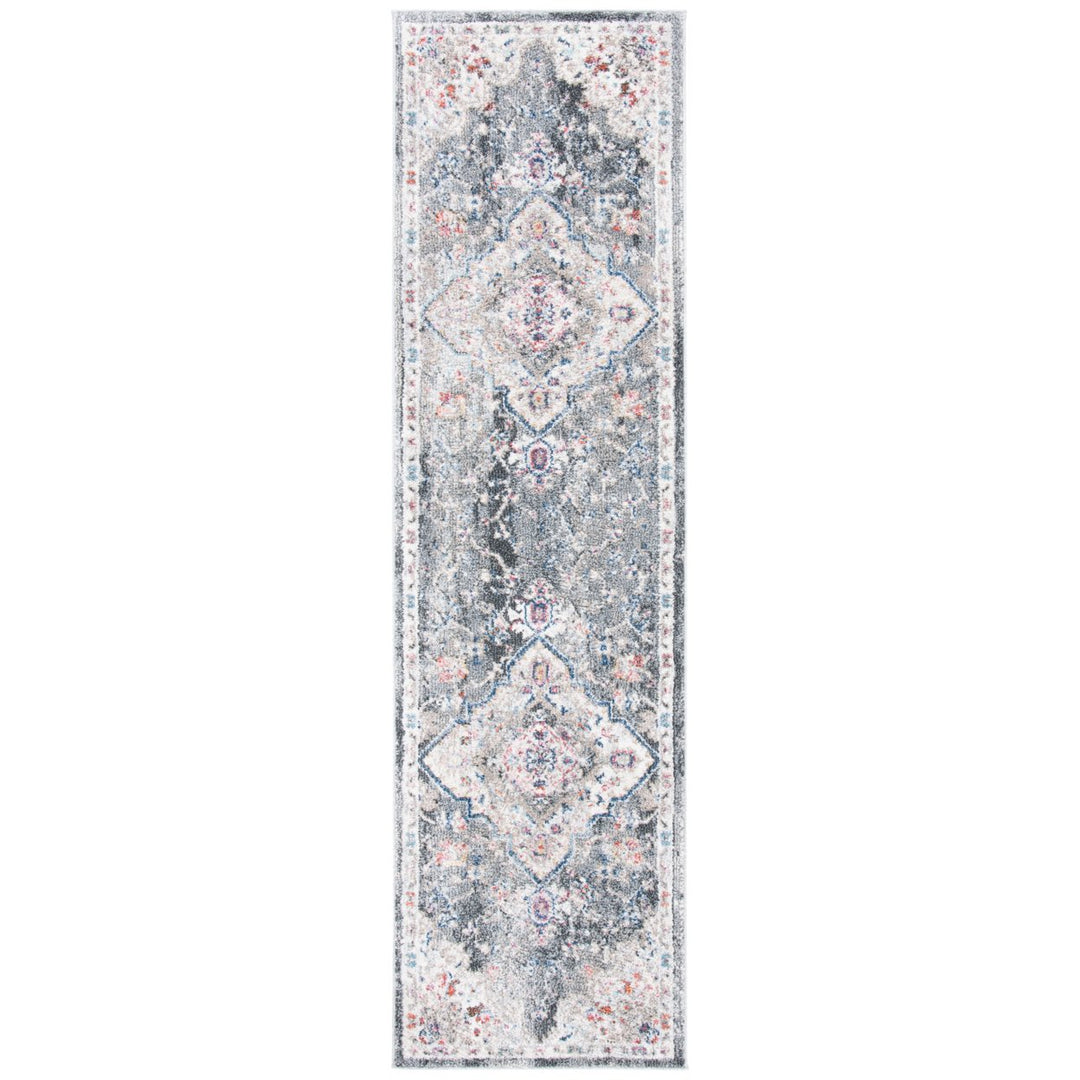 SAFAVIEH Phoenix Collection PHX293A Ivory / Grey Rug Image 5