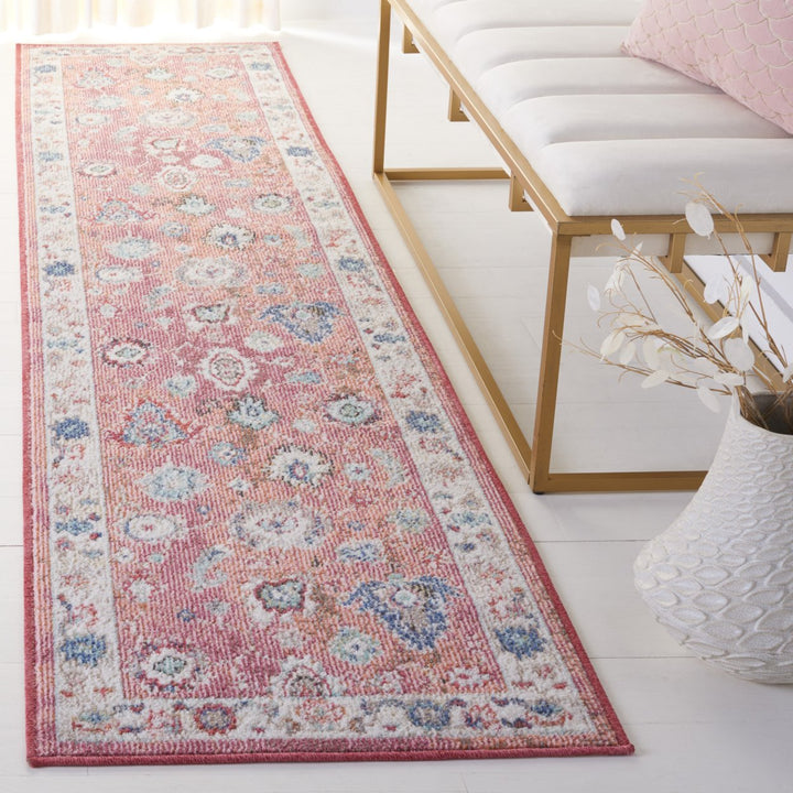 SAFAVIEH Phoenix Collection PHX591P Red Rug Image 2