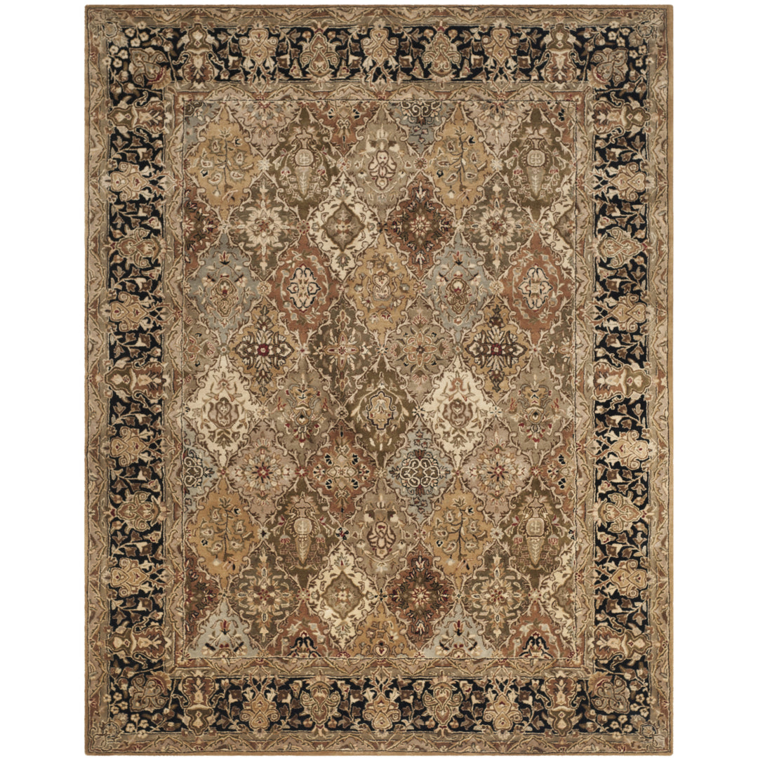 SAFAVIEH Persian Legend PL510A Light Green / Black Rug Image 4