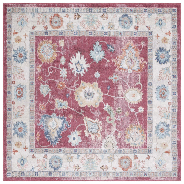 SAFAVIEH Phoenix Collection PHX591P Red Rug Image 4