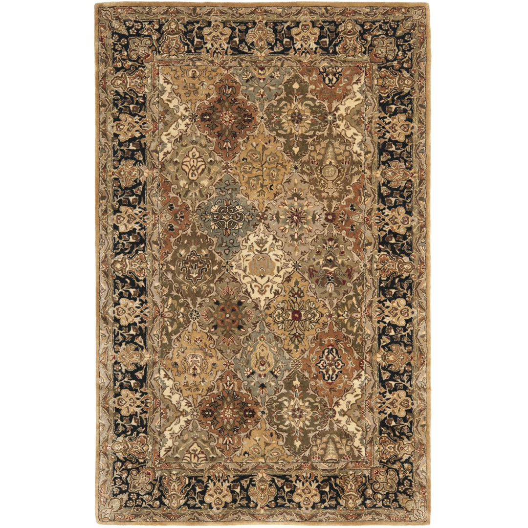 SAFAVIEH Persian Legend PL510A Light Green / Black Rug Image 1