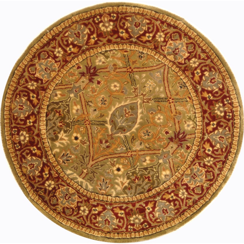 SAFAVIEH Persian Legend PL519B Dark Olive / Rust Rug Image 9