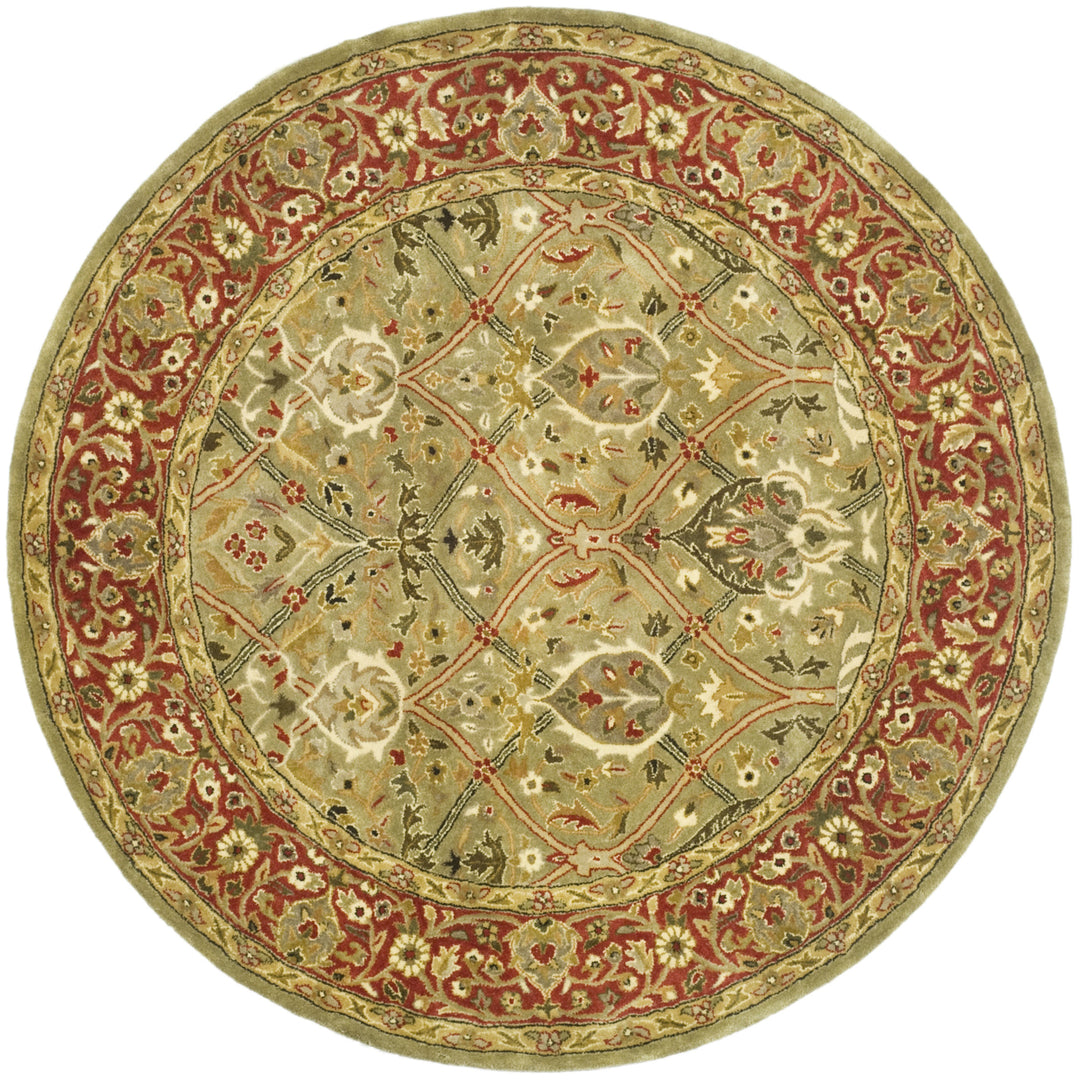 SAFAVIEH PL819B Persian Legend Light Green / Rust Image 2