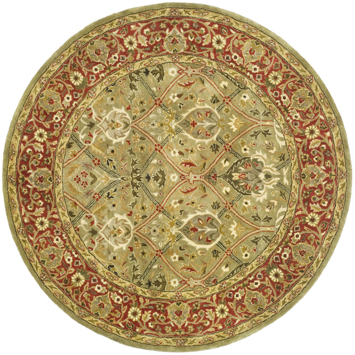 SAFAVIEH PL819B Persian Legend Light Green / Rust Image 2