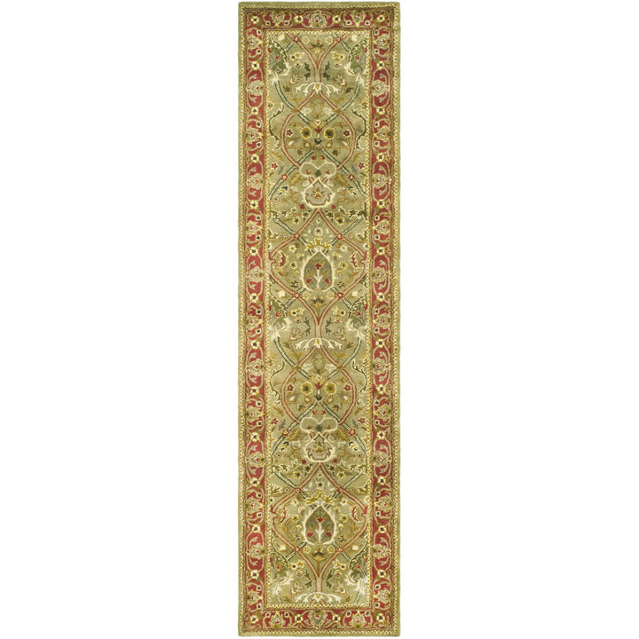 SAFAVIEH PL819B Persian Legend Light Green / Rust Image 4