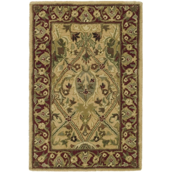 SAFAVIEH Persian Legend PL819D Handmade Ivory / Rust Rug Image 1