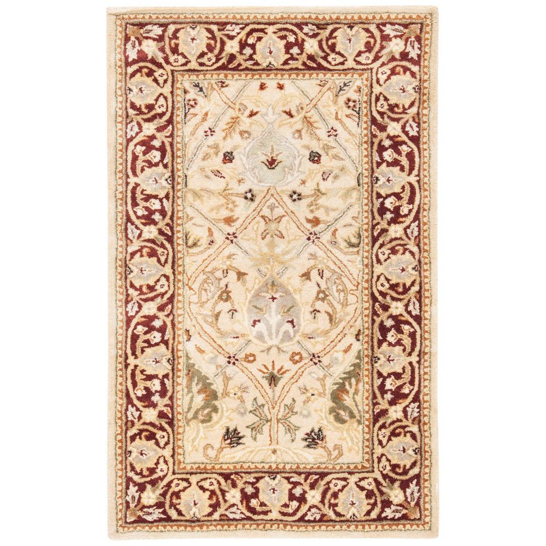 SAFAVIEH Persian Legend PL819D Handmade Ivory / Rust Rug Image 1