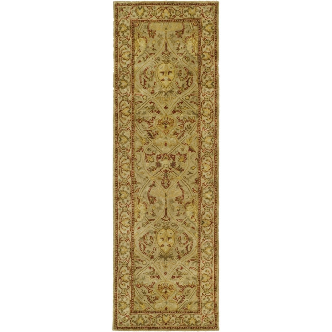 SAFAVIEH PL819G Persian Legend Moss / Beige Image 1