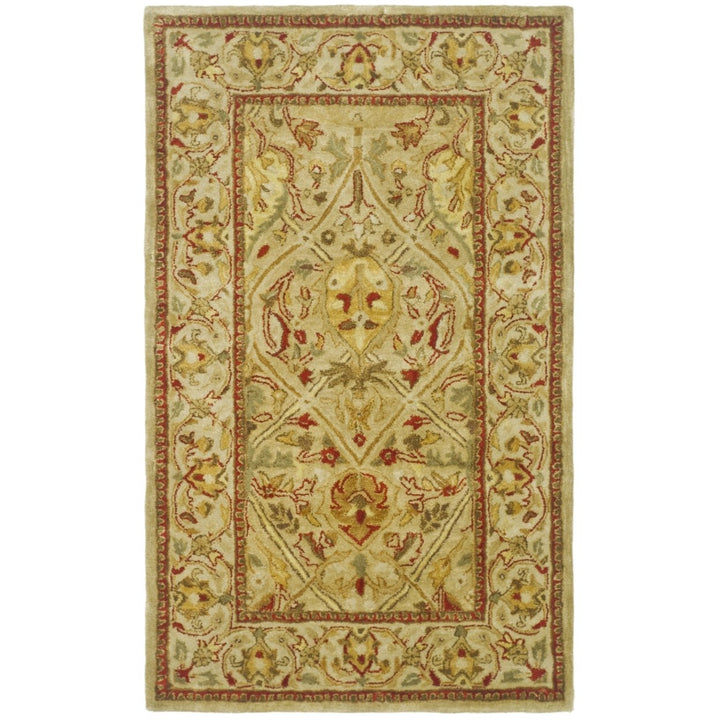 SAFAVIEH PL819G Persian Legend Moss / Beige Image 1