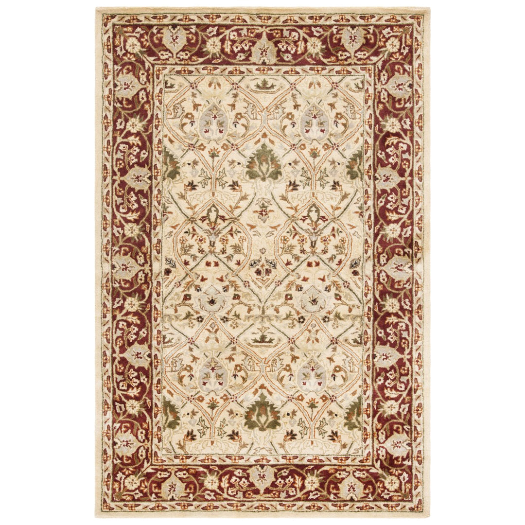 SAFAVIEH Persian Legend PL819D Handmade Ivory / Rust Rug Image 1