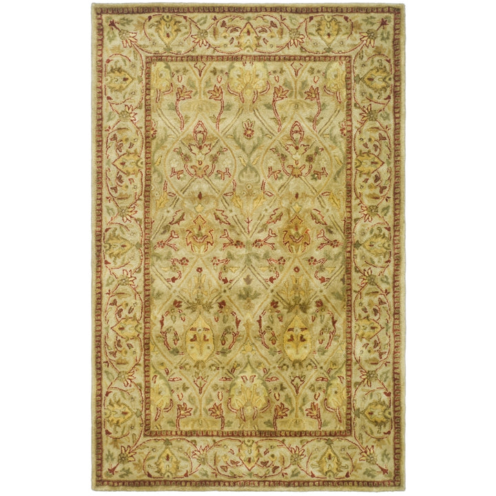 SAFAVIEH PL819G Persian Legend Moss / Beige Image 6