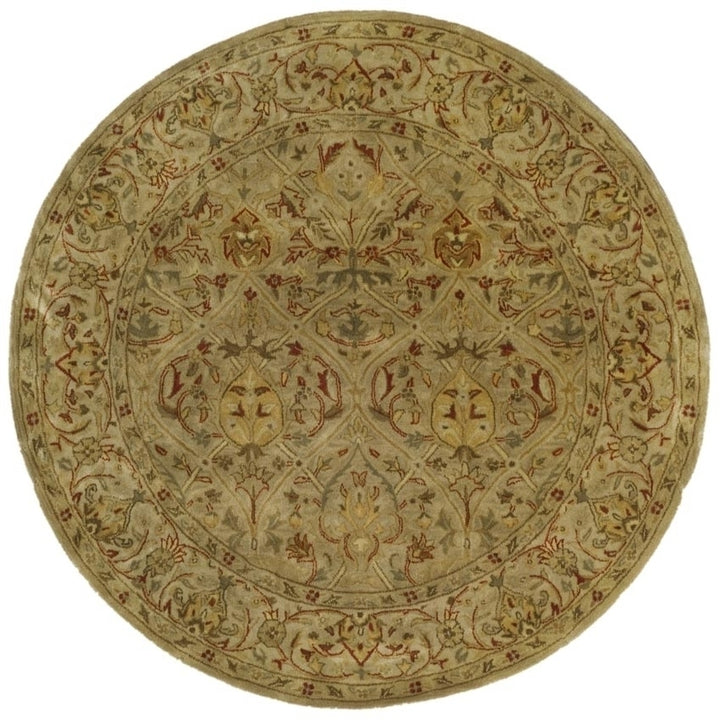 SAFAVIEH PL819G Persian Legend Moss / Beige Image 9