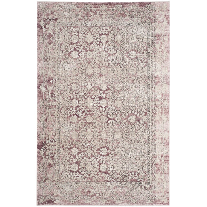 SAFAVIEH Palermo Collection PLM850R Rose / Beige Rug Image 1