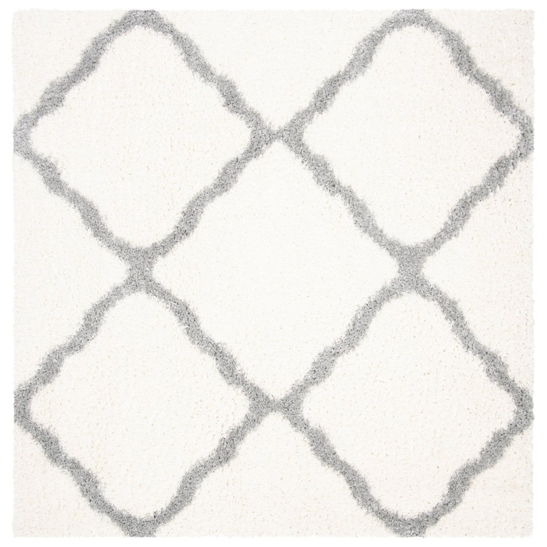 SAFAVIEH Parma Shag Collection PMA521A Cream / Grey Rug Image 1