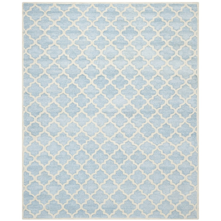 SAFAVIEH Precious PRE152M Handmade Mist Blue Rug Image 1