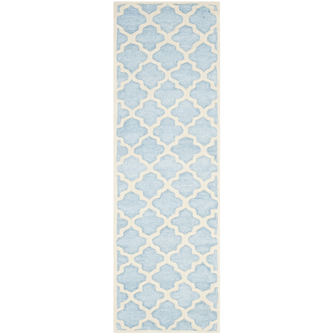 SAFAVIEH Precious PRE152M Handmade Mist Blue Rug Image 5