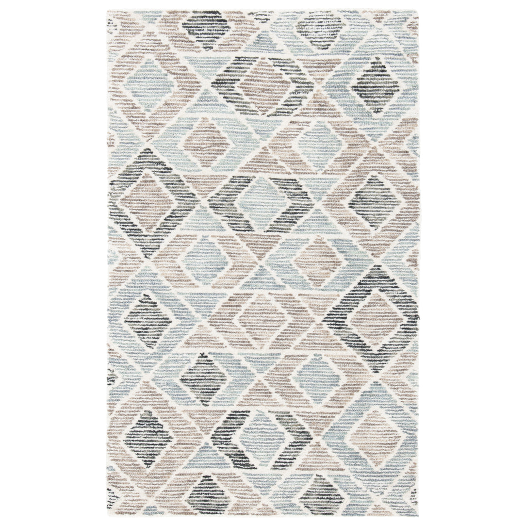 SAFAVIEH Precious PRE219M Handmade Blue / Beige Rug Image 10