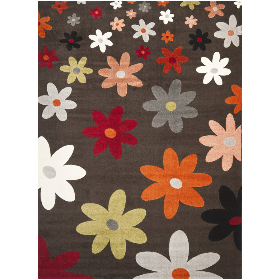 SAFAVIEH Porcello Collection PRL3703C Brown / Multi Rug Image 1