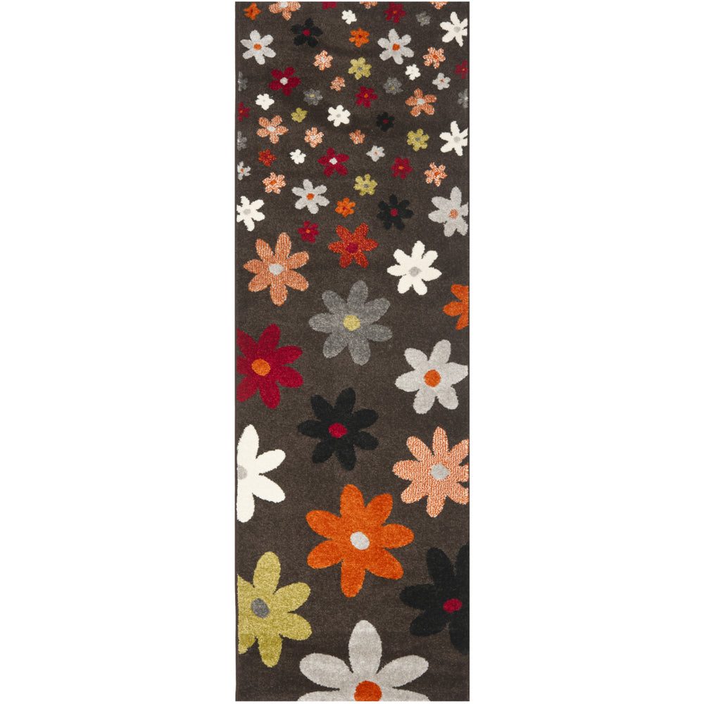 SAFAVIEH Porcello Collection PRL3703C Brown / Multi Rug Image 2