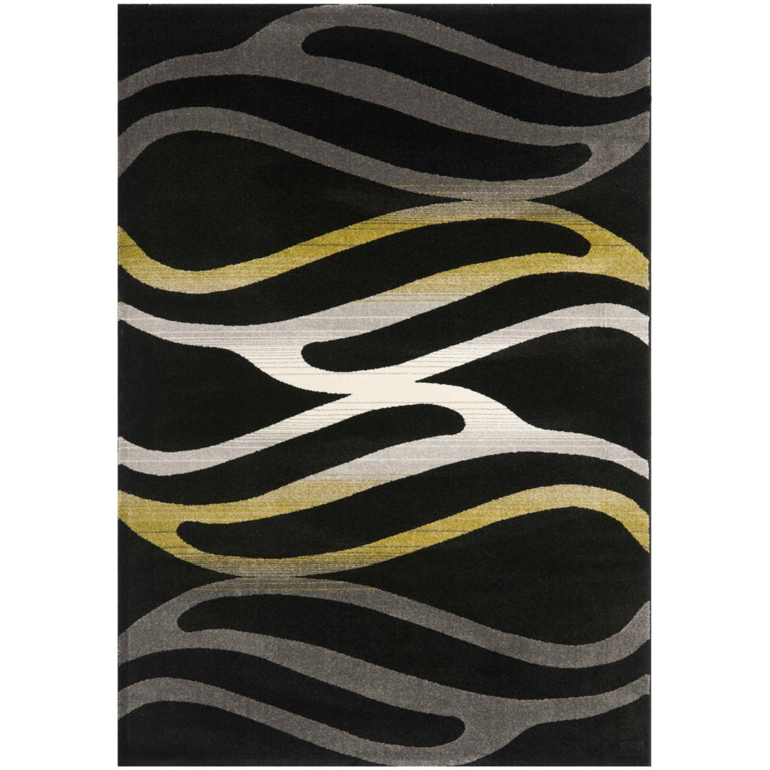 SAFAVIEH Porcello Collection PRL3726A Black Rug Image 2