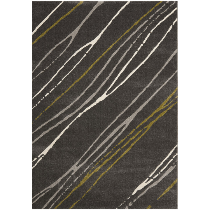 SAFAVIEH Porcello Collection PRL3728B Dark Grey Rug Image 2