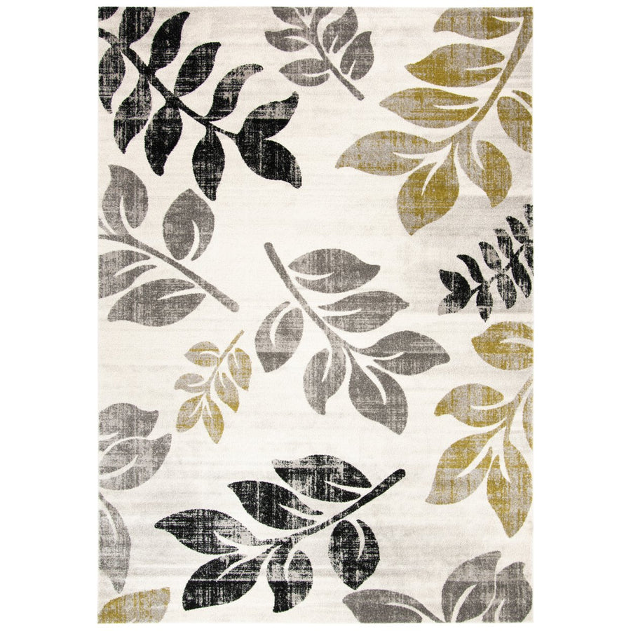 SAFAVIEH Porcello Collection PRL3729A Ivory / Green Rug Image 1