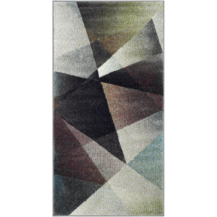 SAFAVIEH Porcello Collection PRL6939B Grey / Multi Rug Image 3